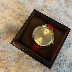 Leather band Michael Kors Watch